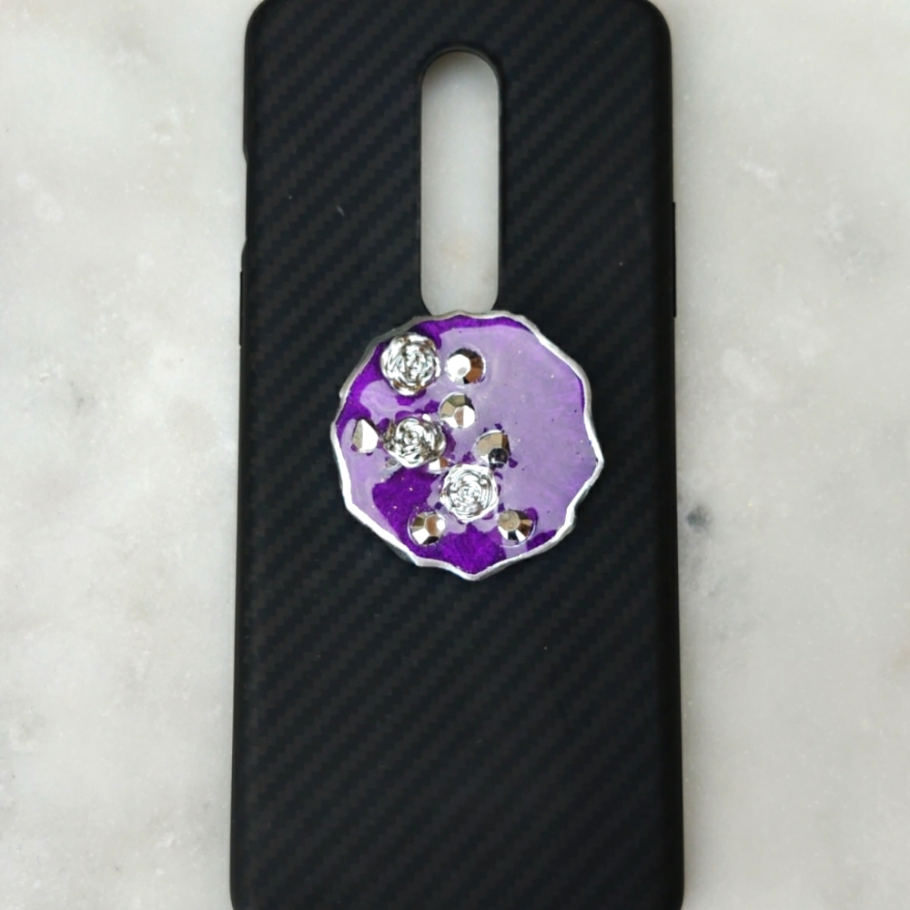 Handmade Resin Phone Grip